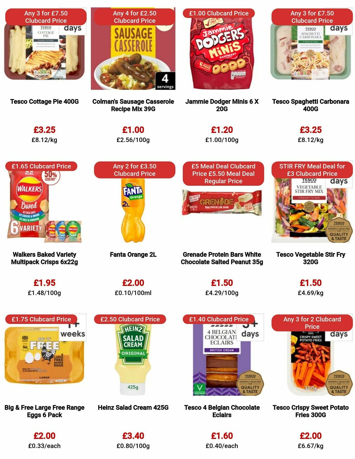 TESCO Offers from 14 September