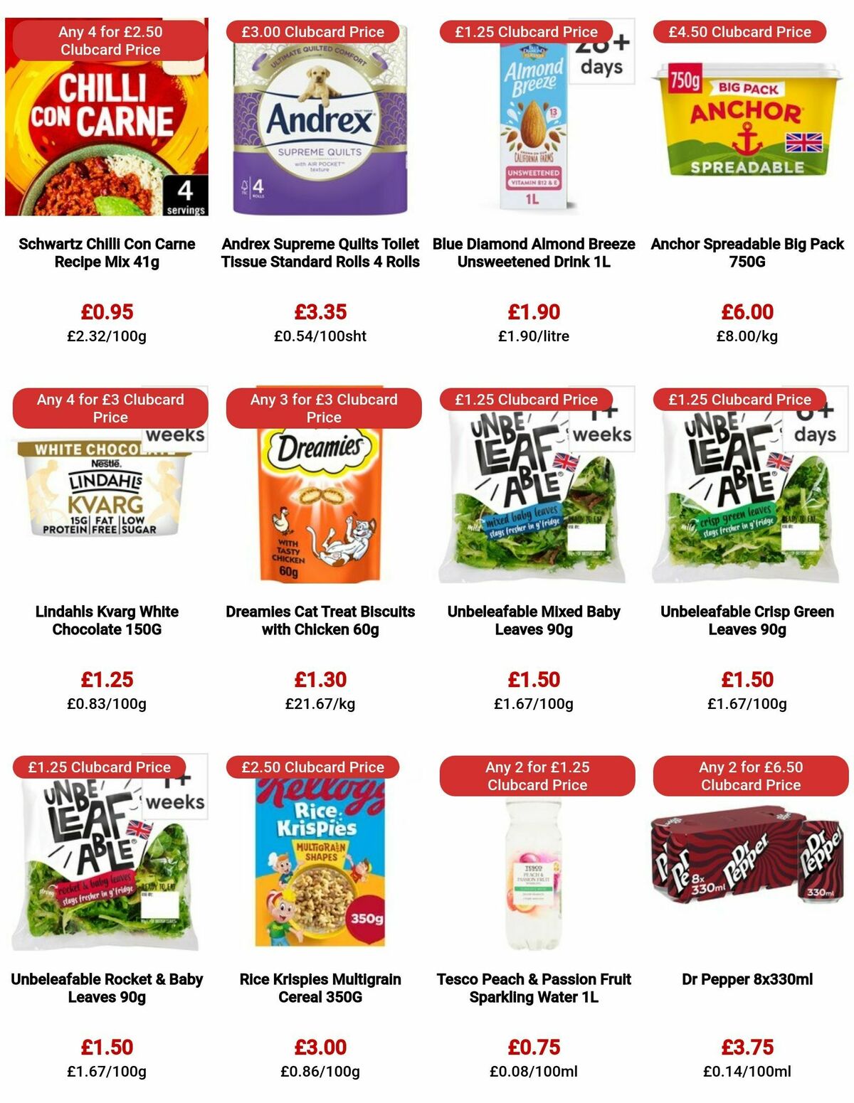 TESCO Offers from 14 September