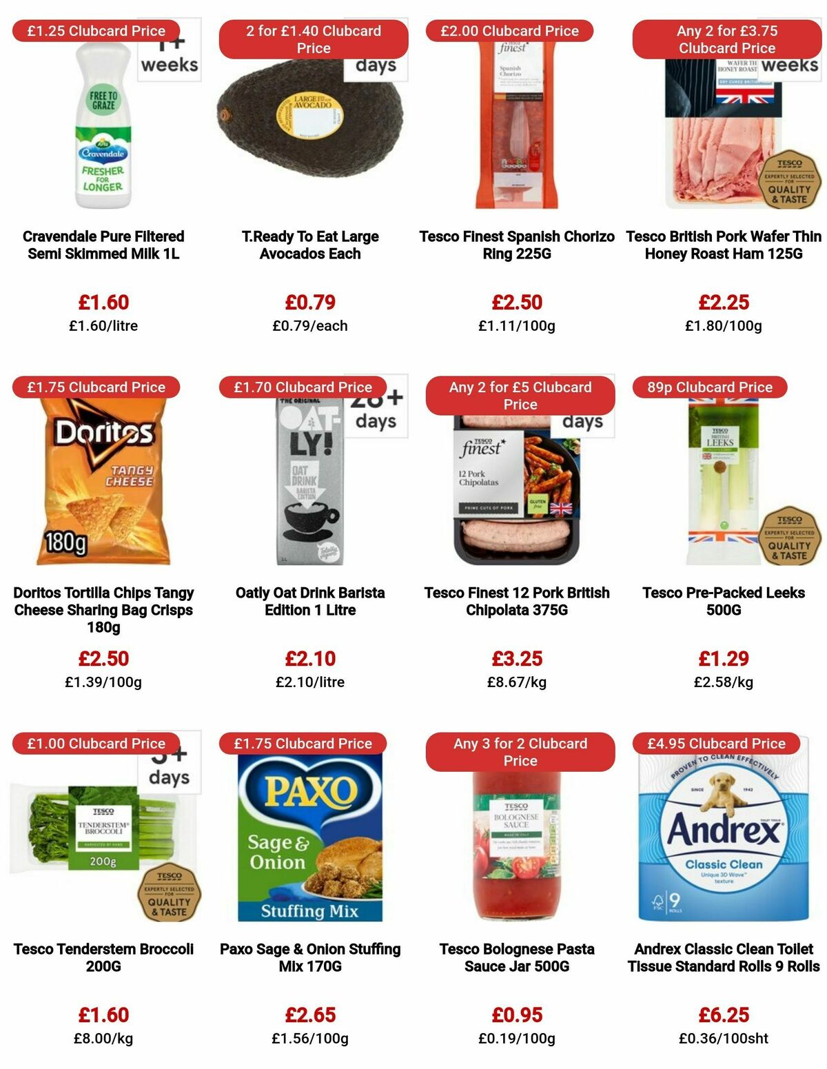 TESCO Offers from 14 September