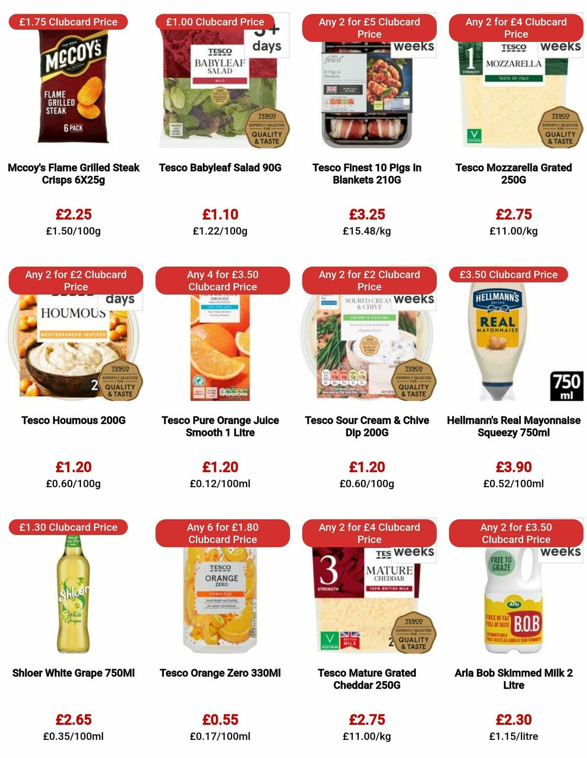 TESCO Offers from 14 September