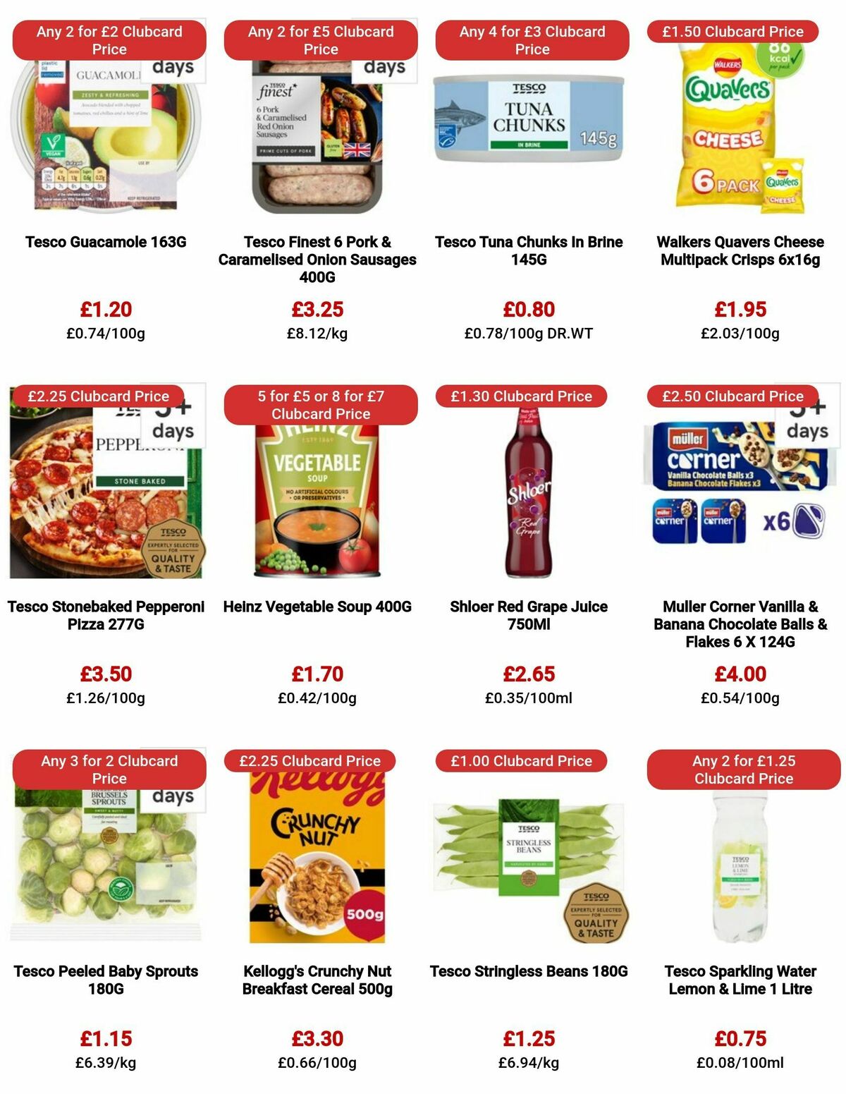 TESCO Offers from 14 September