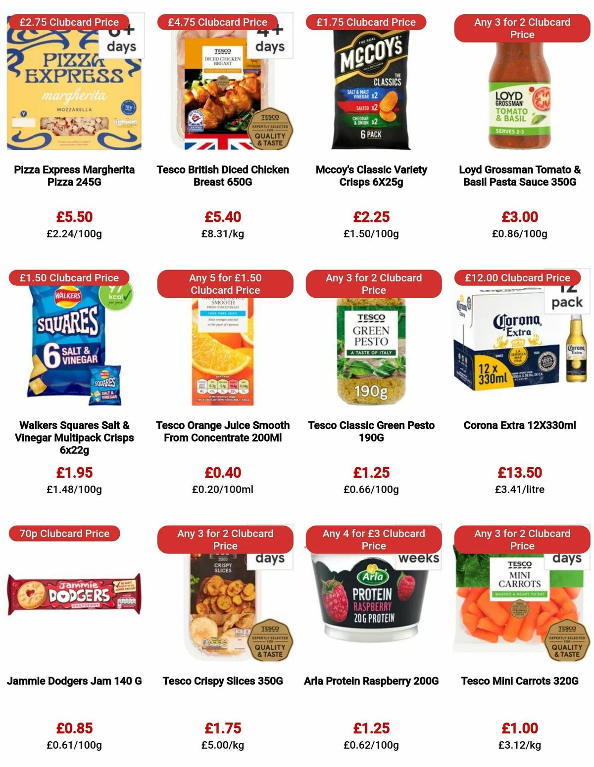 TESCO Offers from 21 September