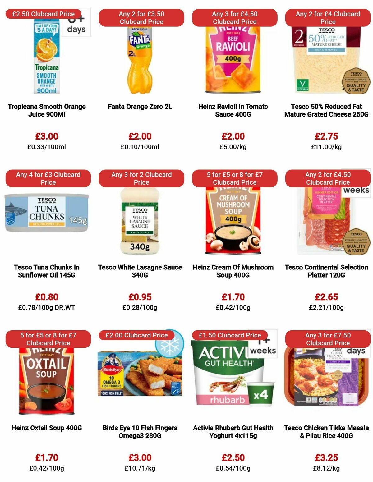 TESCO Offers from 21 September