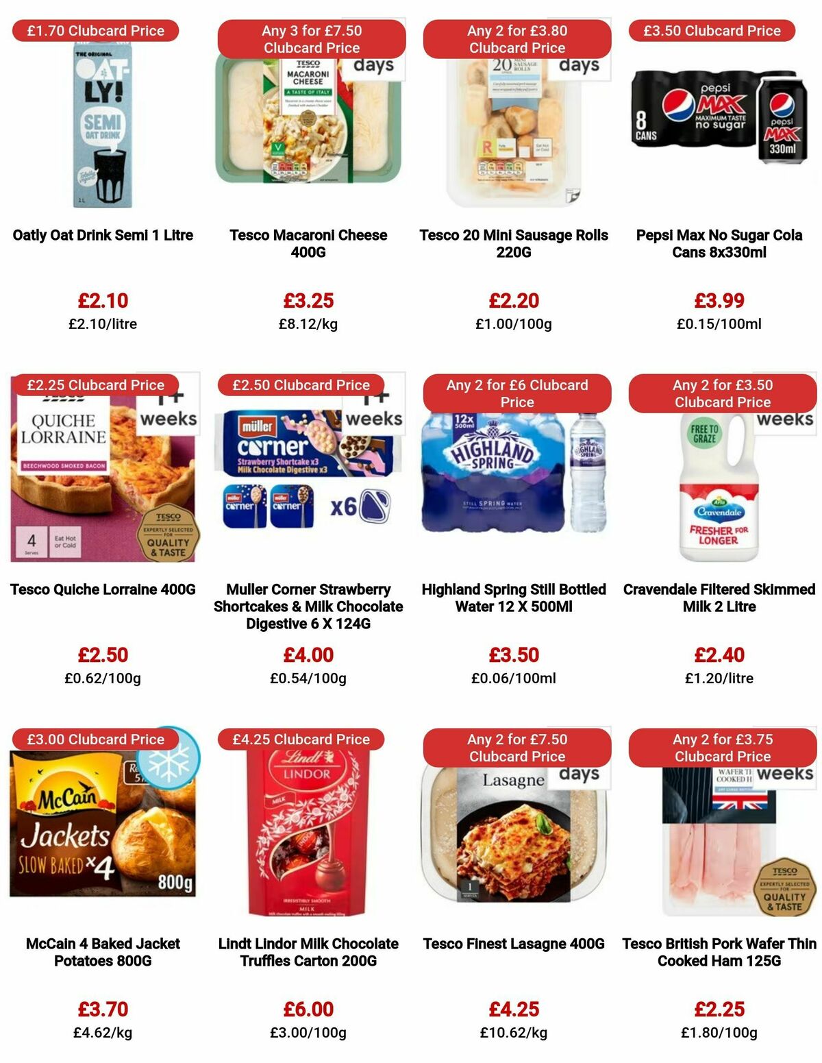 TESCO Offers from 21 September