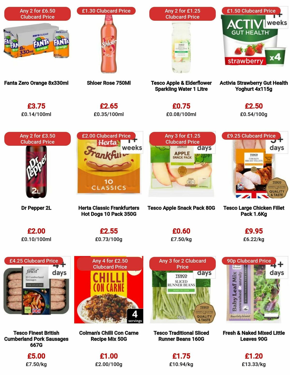 TESCO Offers from 21 September