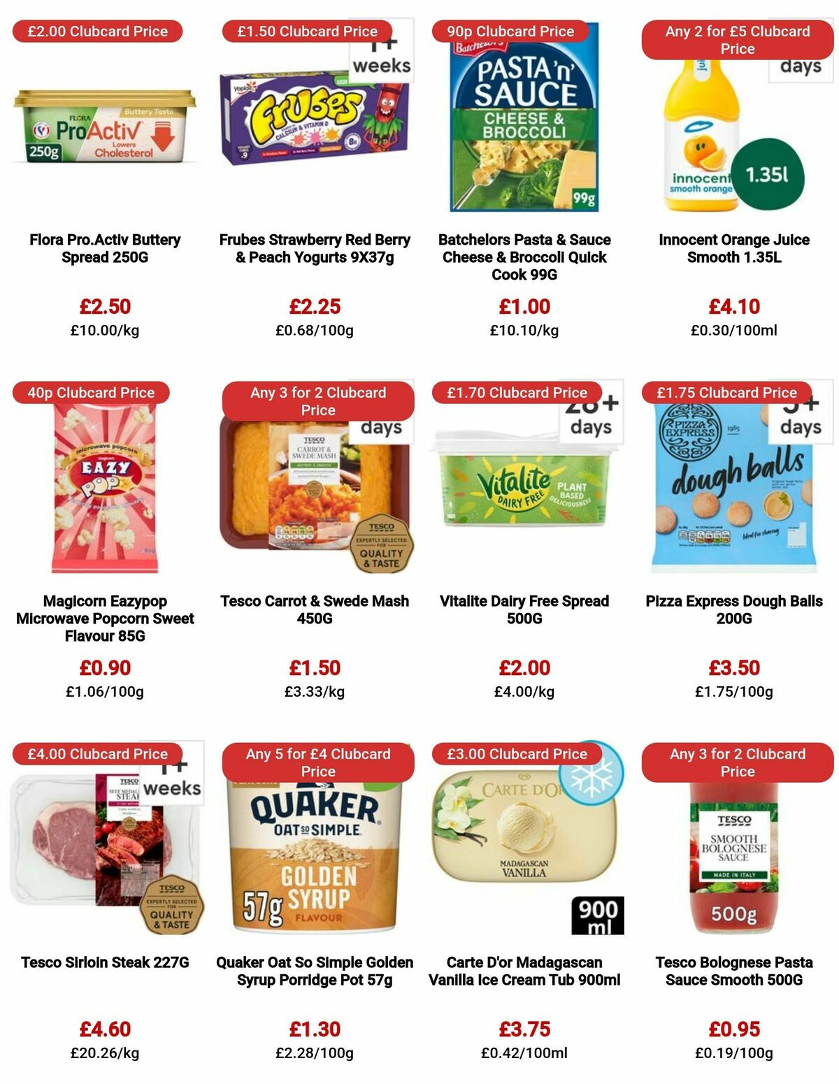 TESCO Offers from 21 September