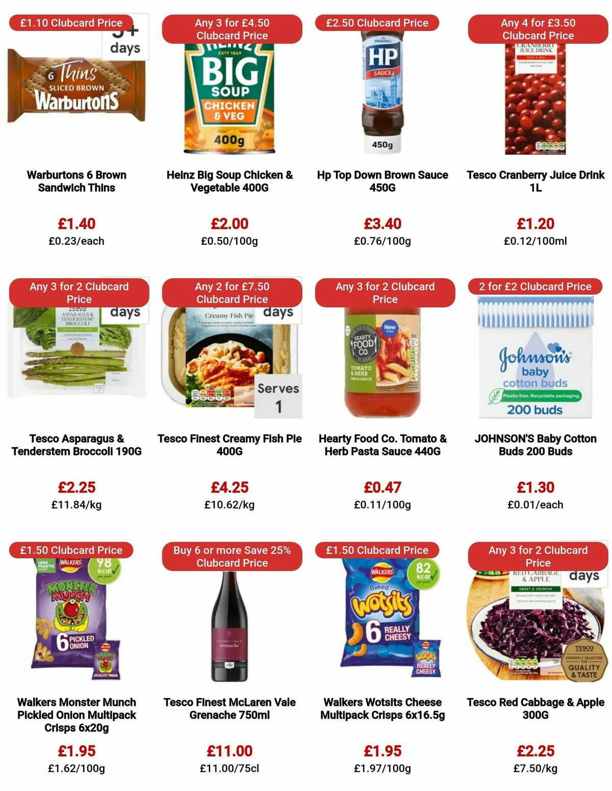 TESCO Offers from 21 September