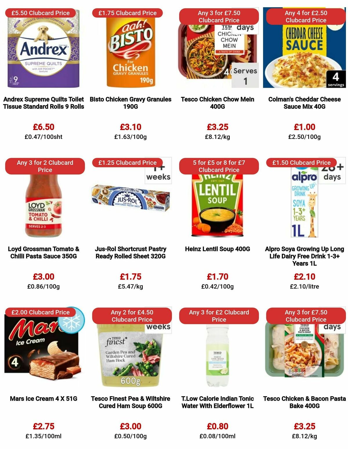 TESCO Offers from 21 September