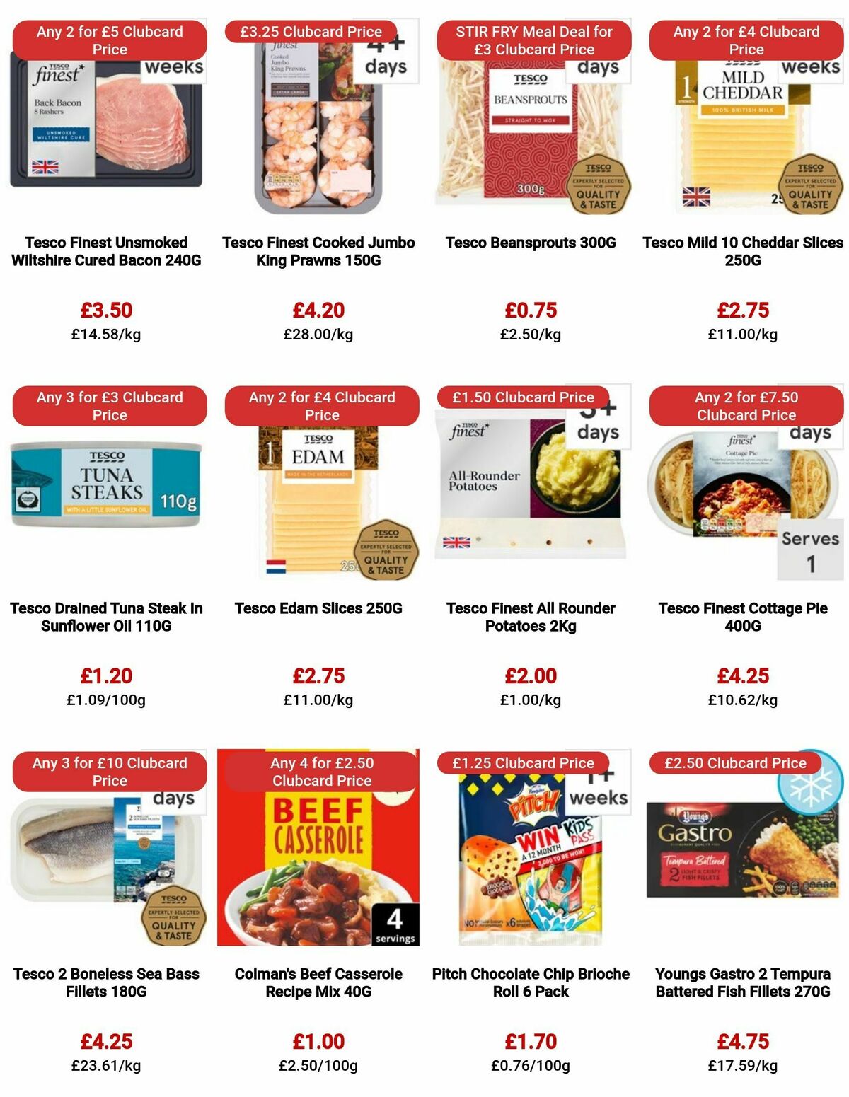 TESCO Offers from 21 September