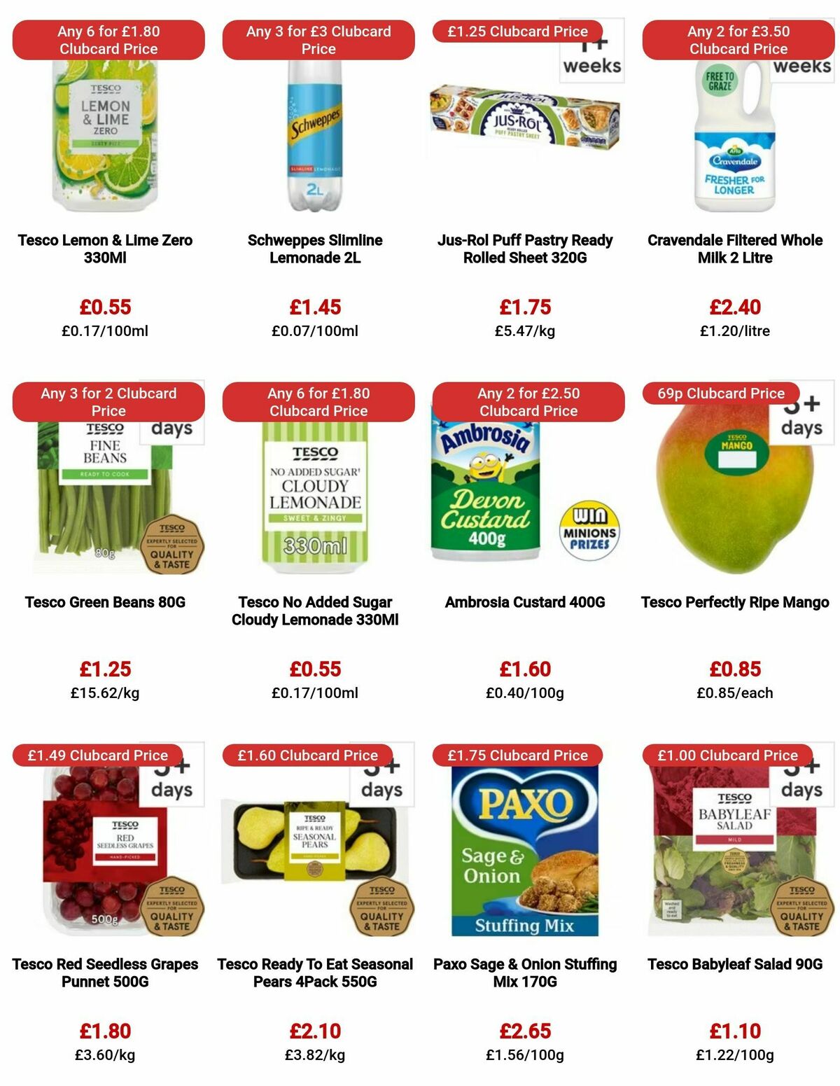 TESCO Offers from 21 September