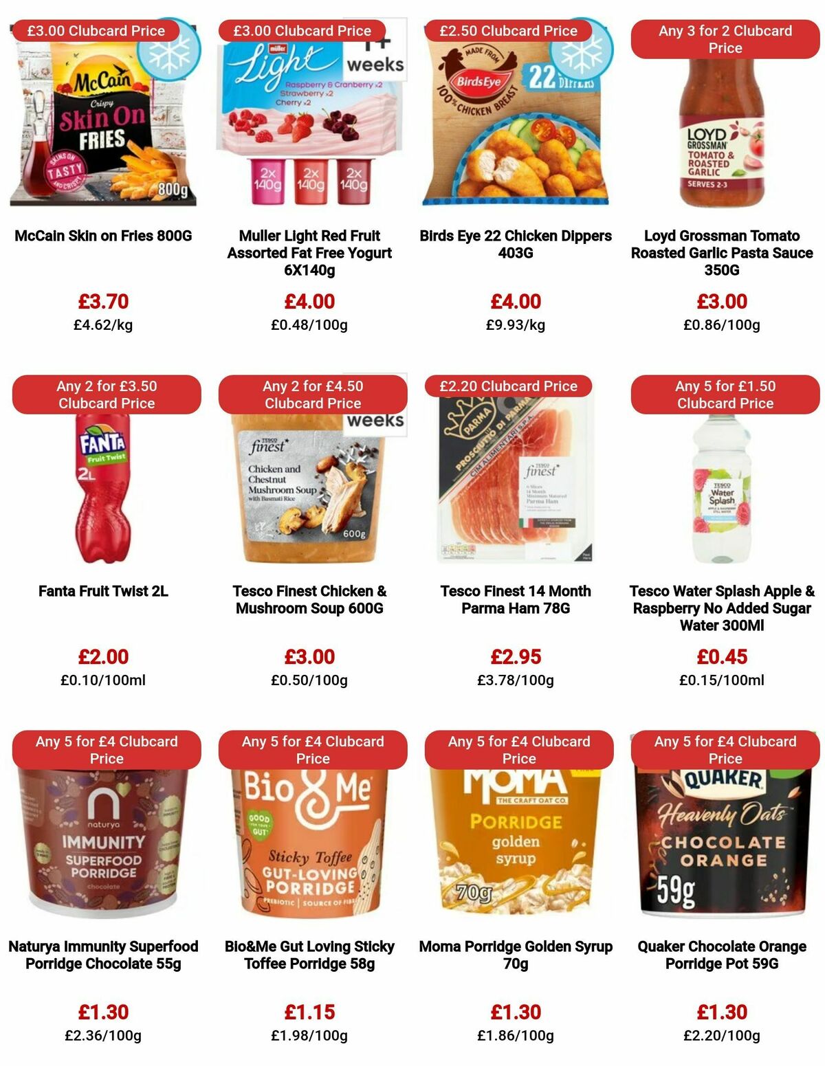 TESCO Offers from 21 September