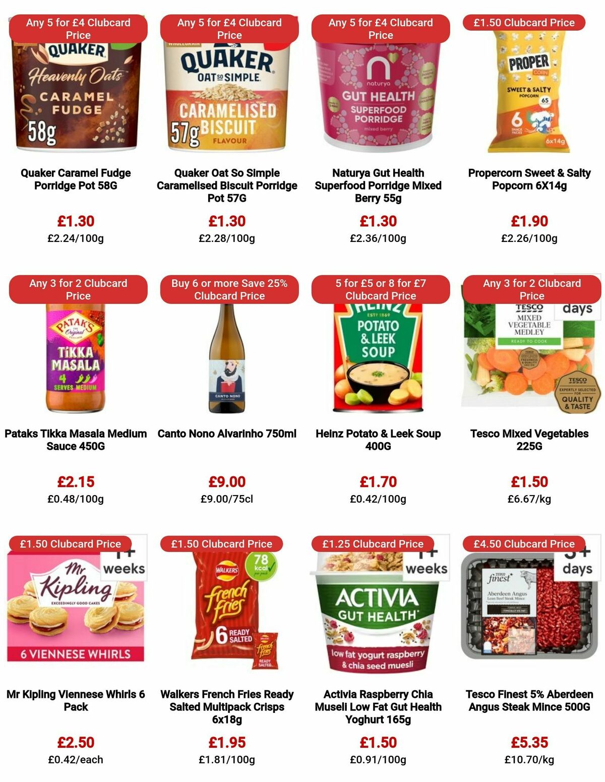 TESCO Offers from 21 September