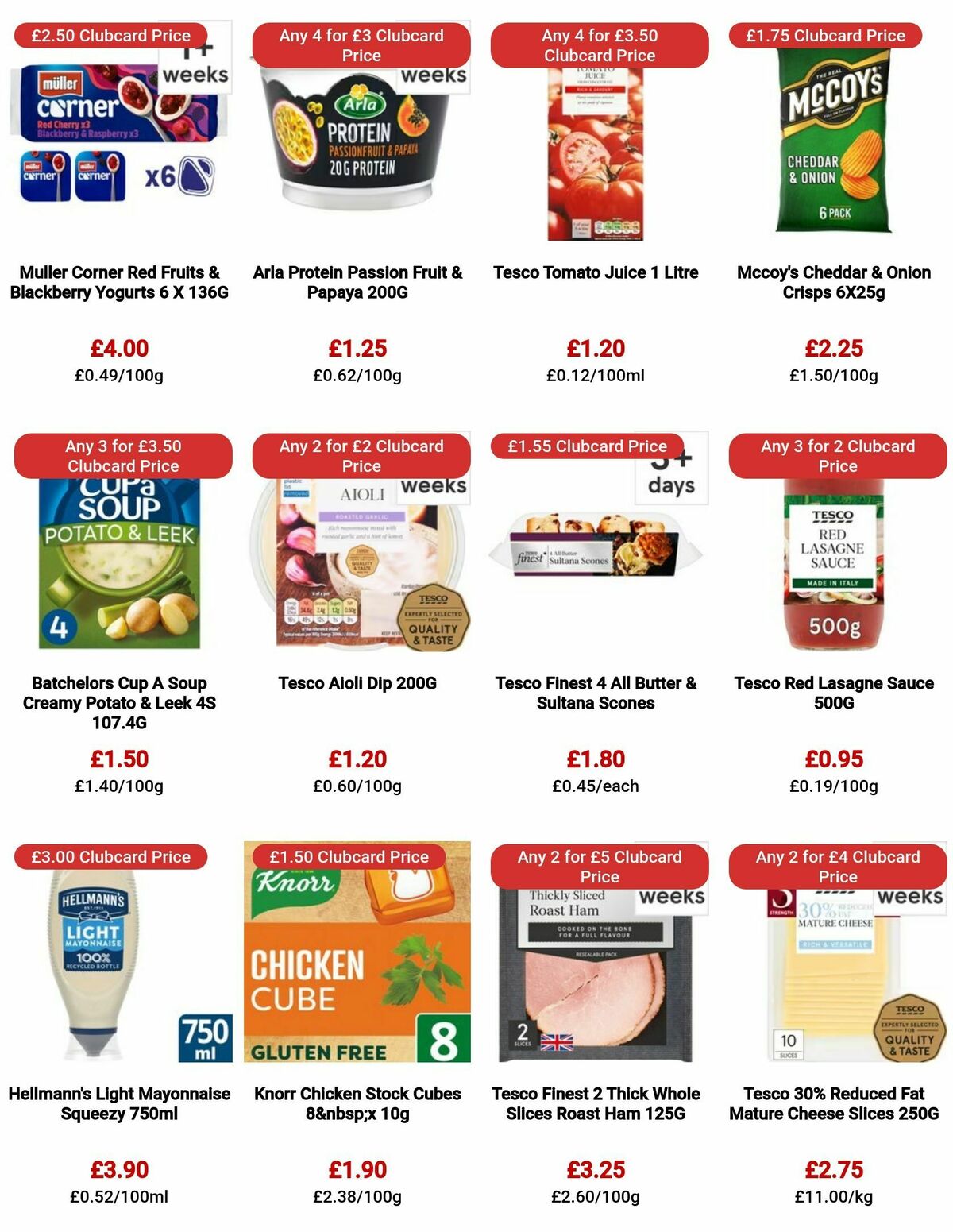 TESCO Offers from 21 September