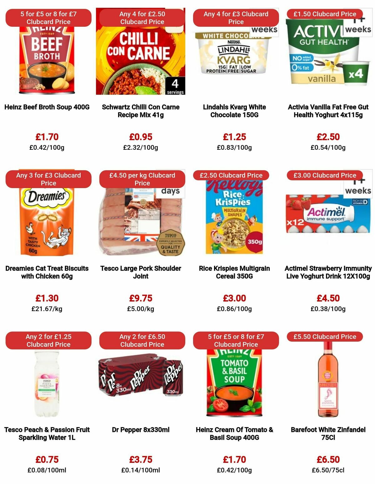 TESCO Offers from 21 September