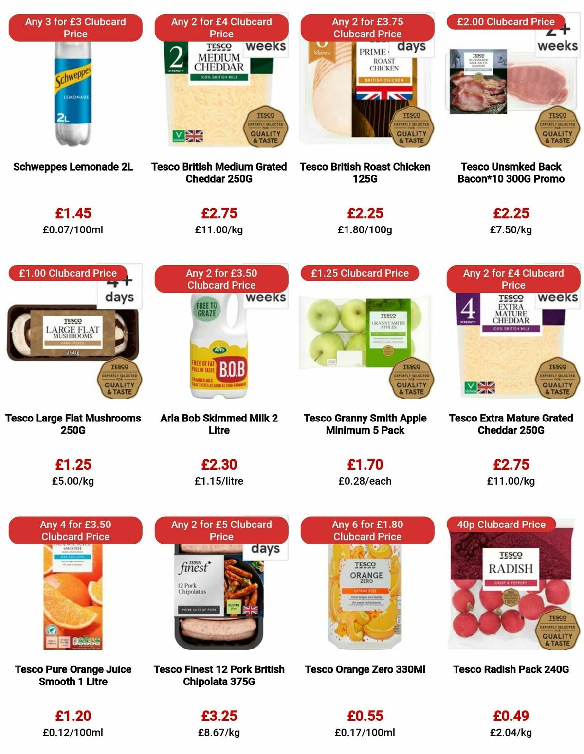 TESCO Offers from 21 September