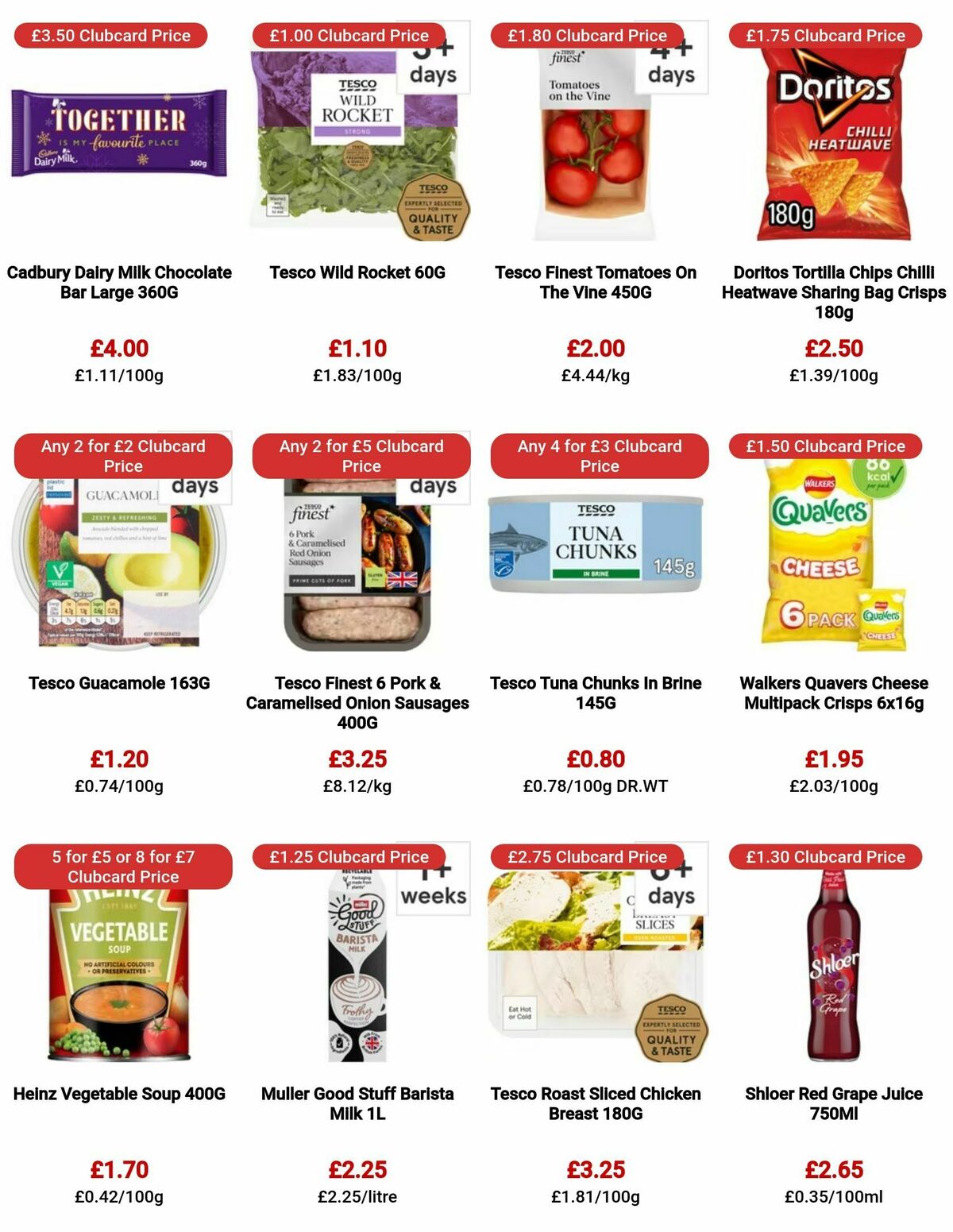 TESCO Offers from 21 September