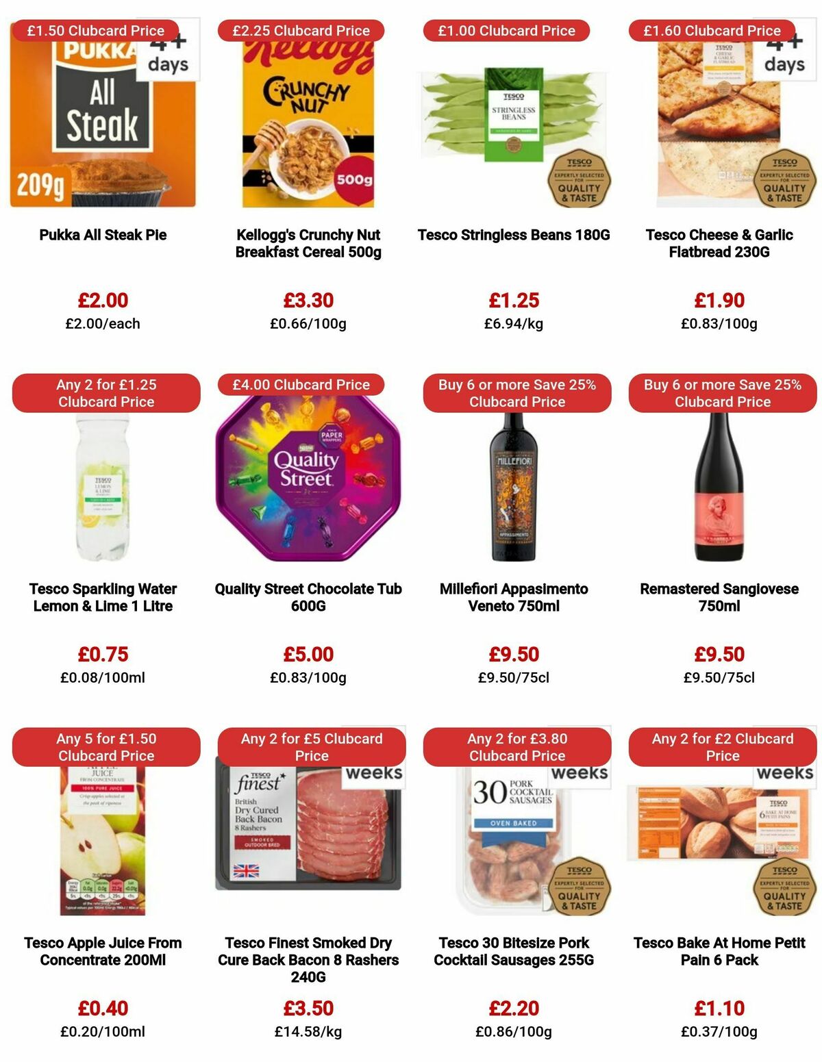 TESCO Offers from 21 September