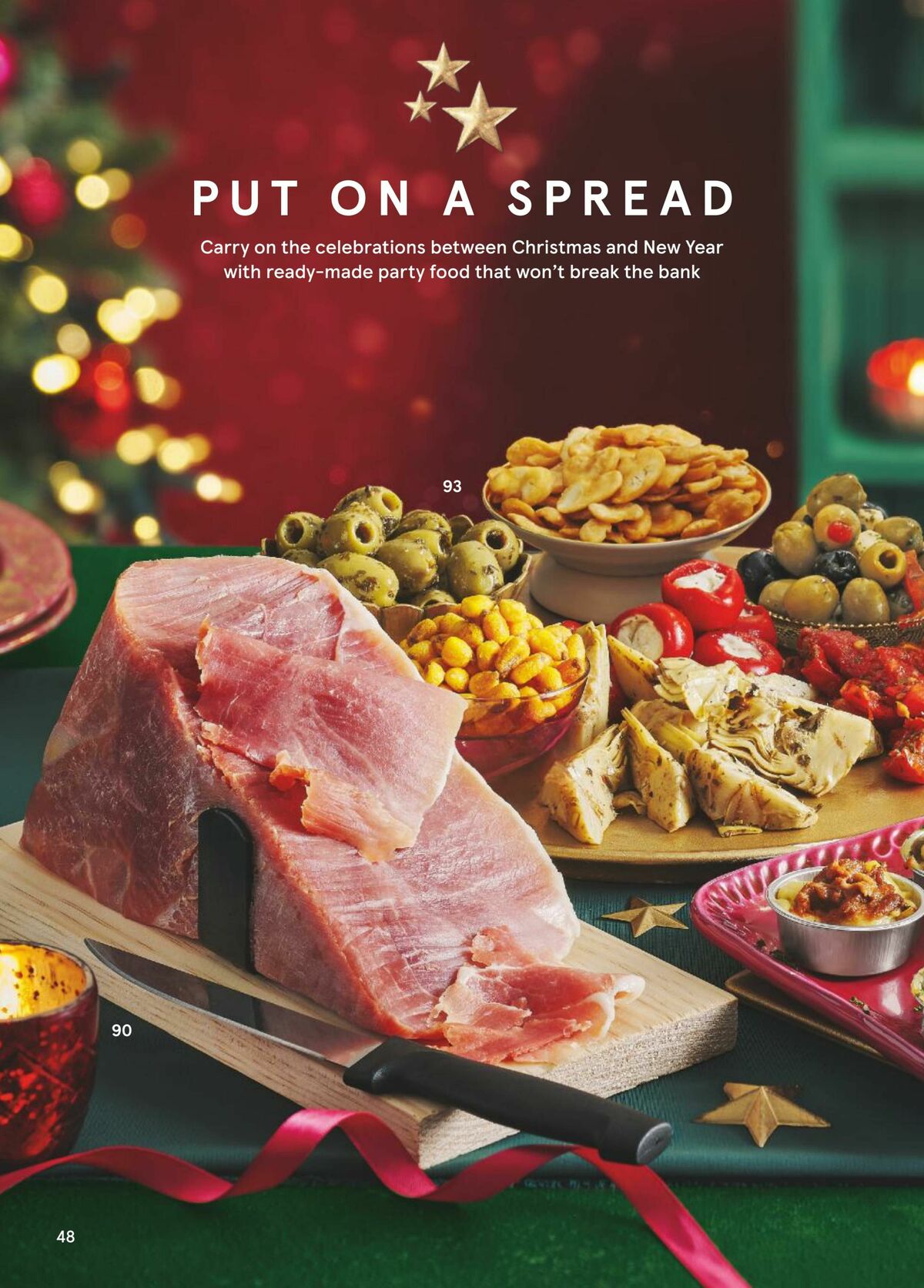 TESCO Festive Food To Order Offers from 4 October