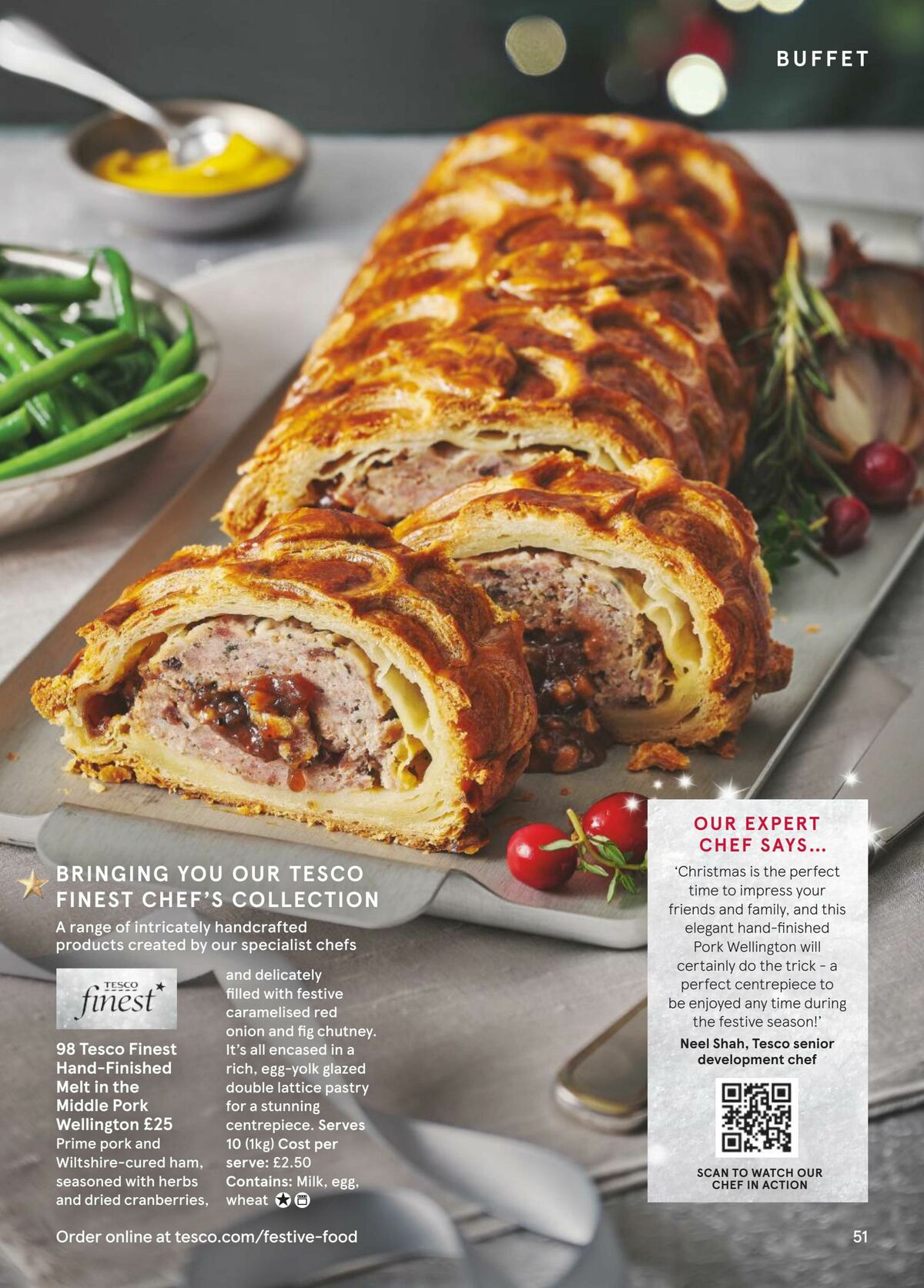 TESCO Festive Food To Order Offers from 4 October