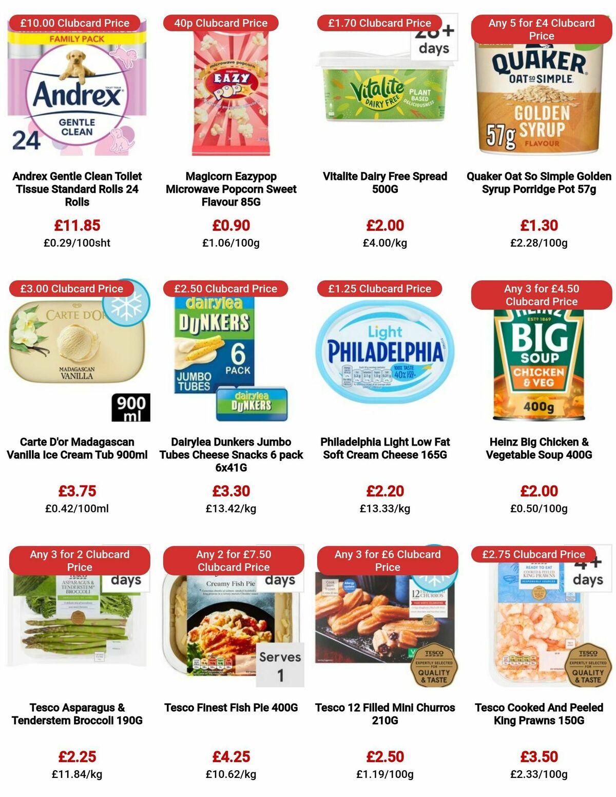 TESCO Offers from 26 October