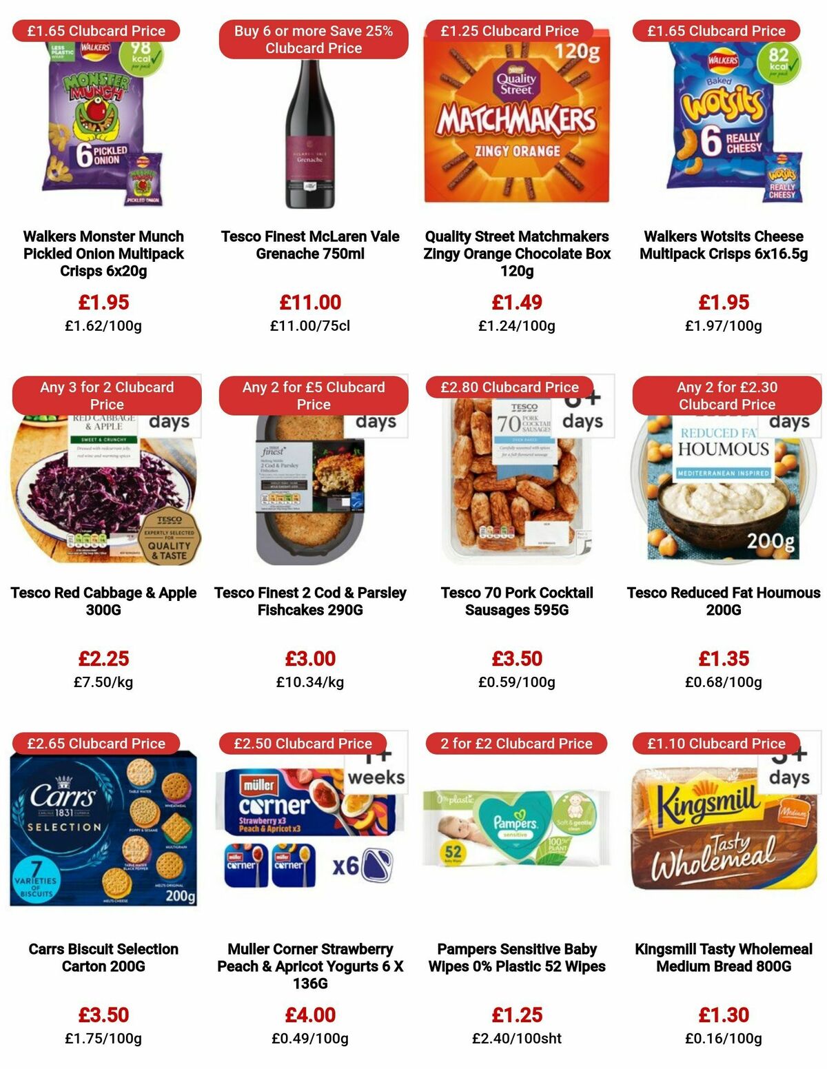 TESCO Offers from 26 October