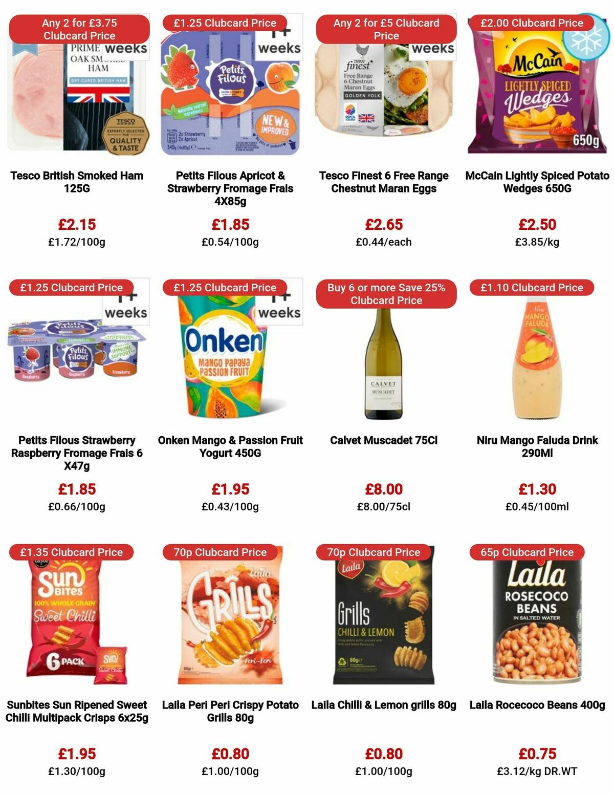 TESCO Offers from 26 October