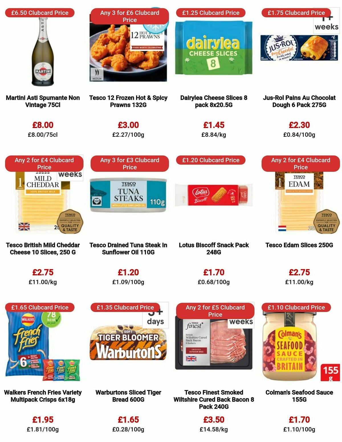 TESCO Offers from 26 October