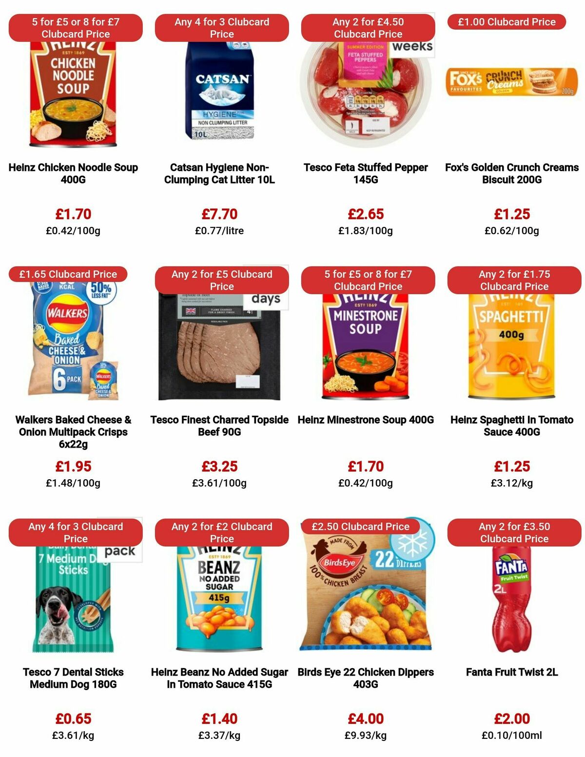 TESCO Offers from 26 October