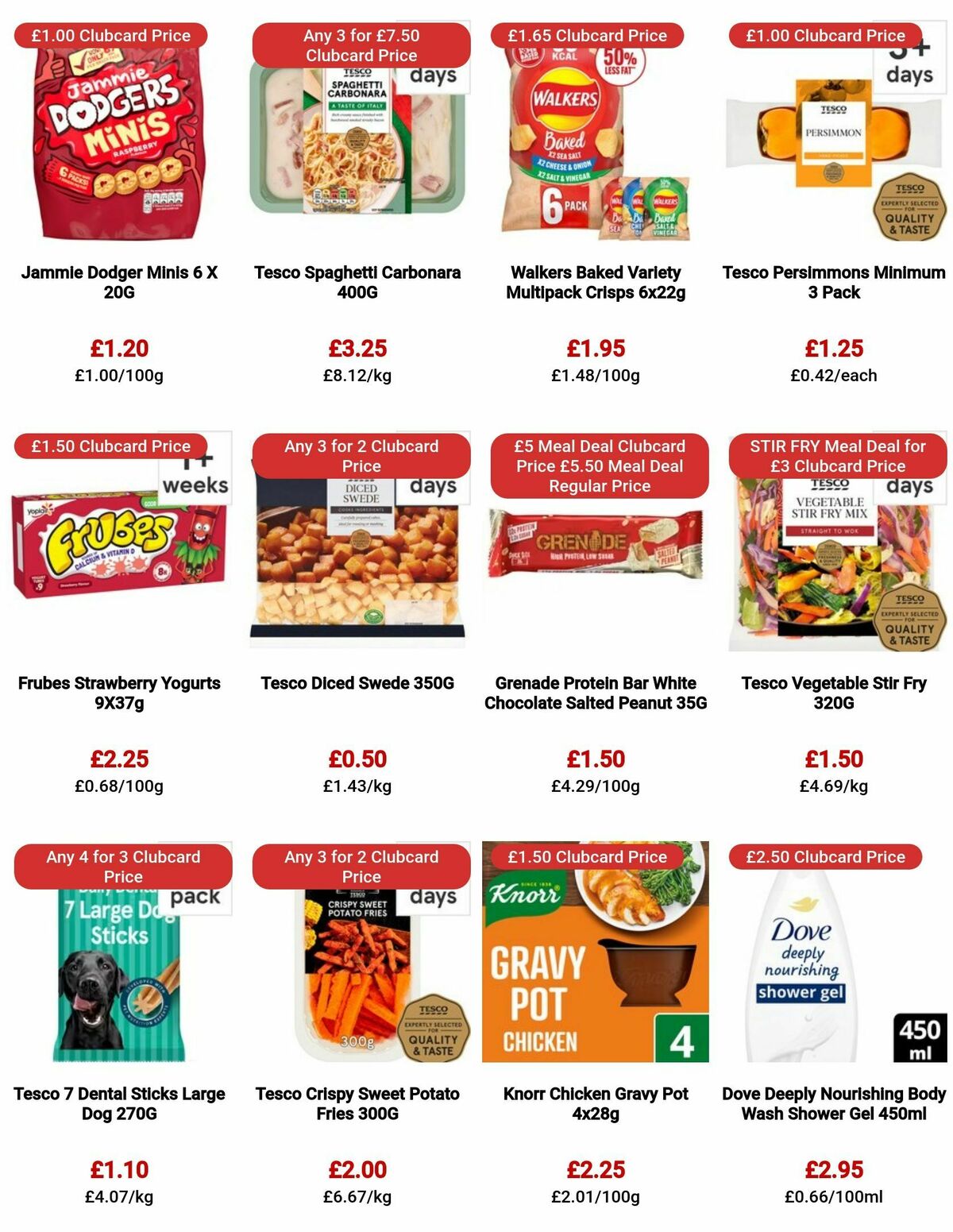 TESCO Offers from 26 October