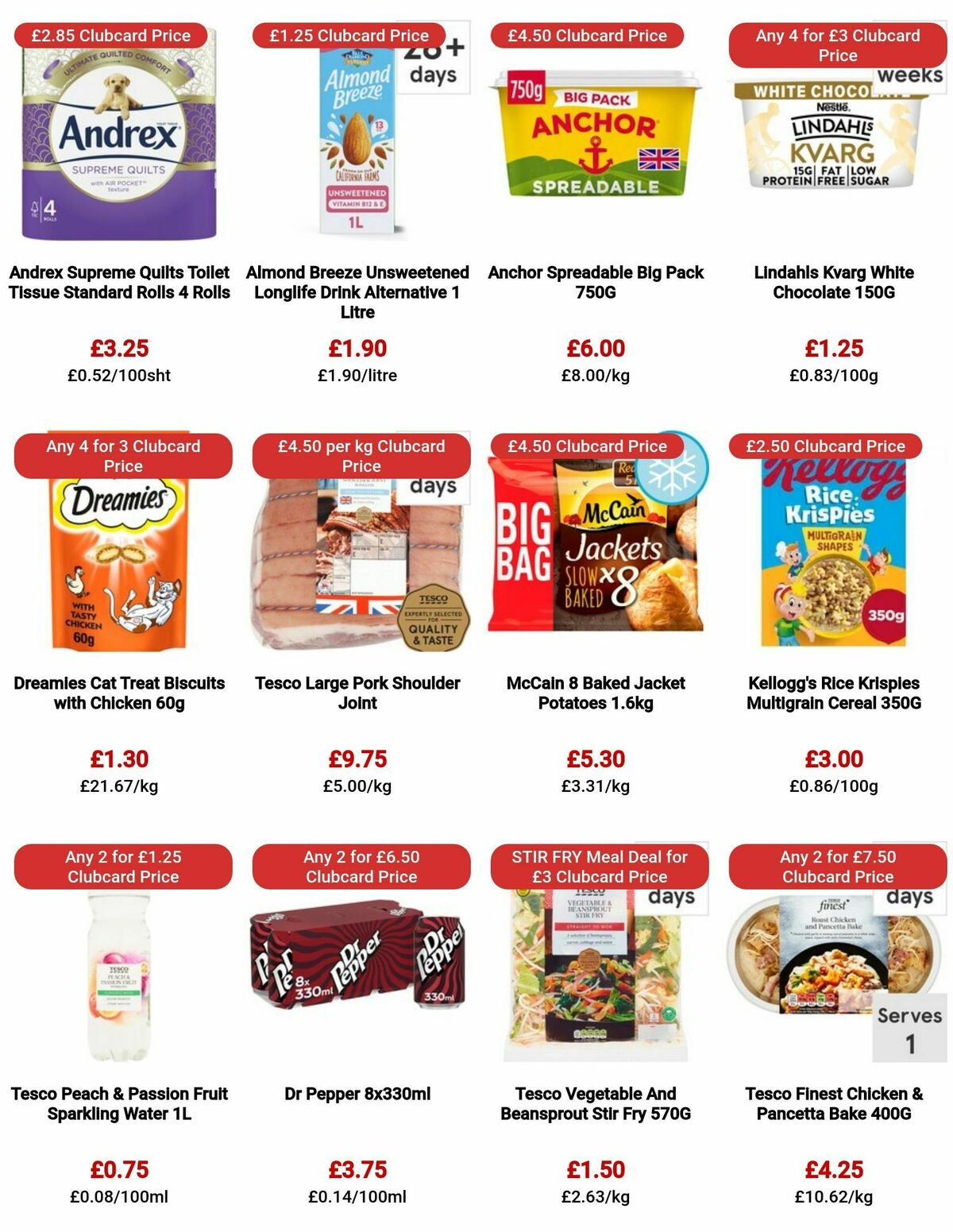 TESCO Offers from 26 October