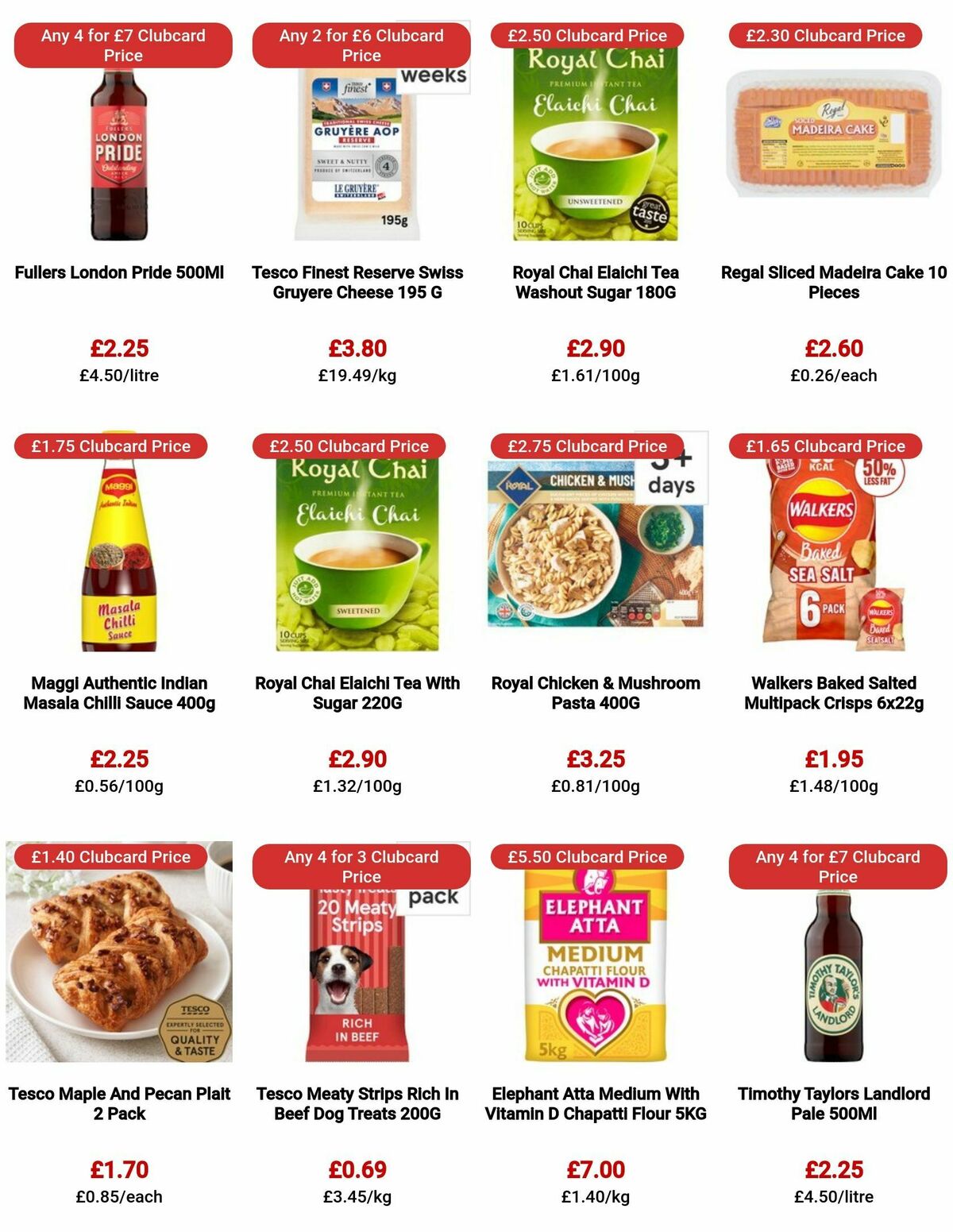 TESCO Offers from 26 October