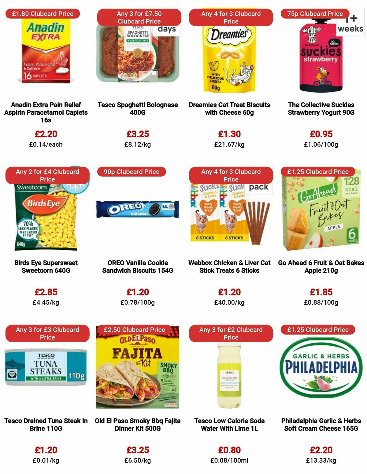 TESCO Offers from 26 October