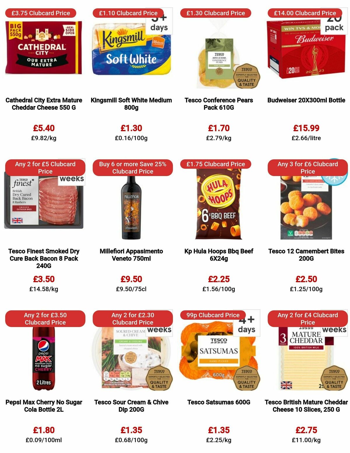 TESCO Offers from 26 October