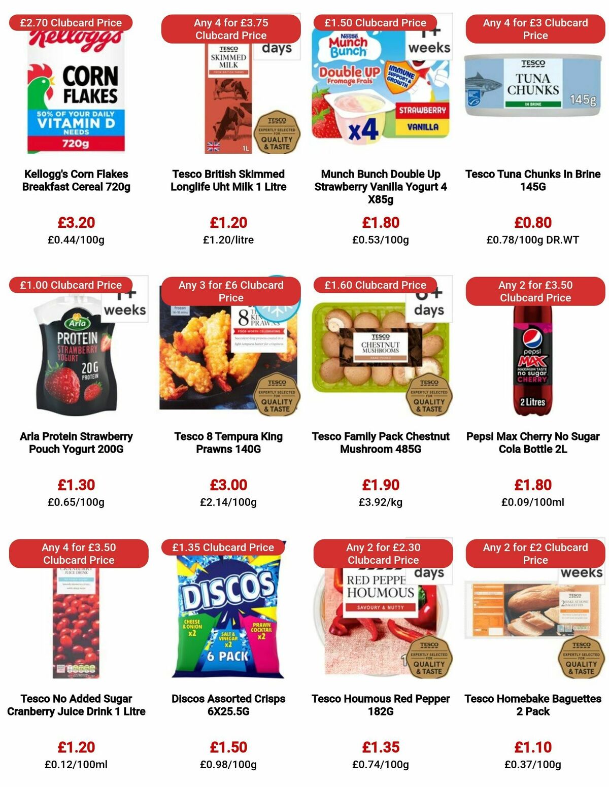 TESCO Offers from 2 November