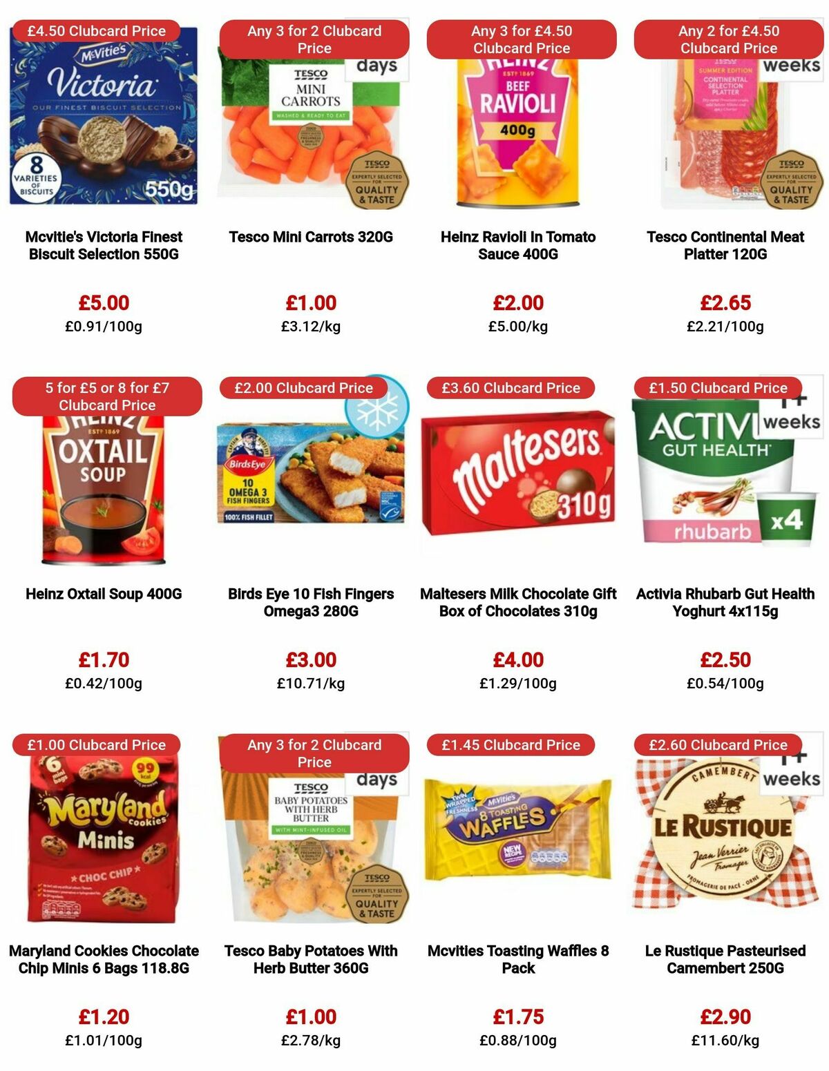 TESCO Offers from 2 November