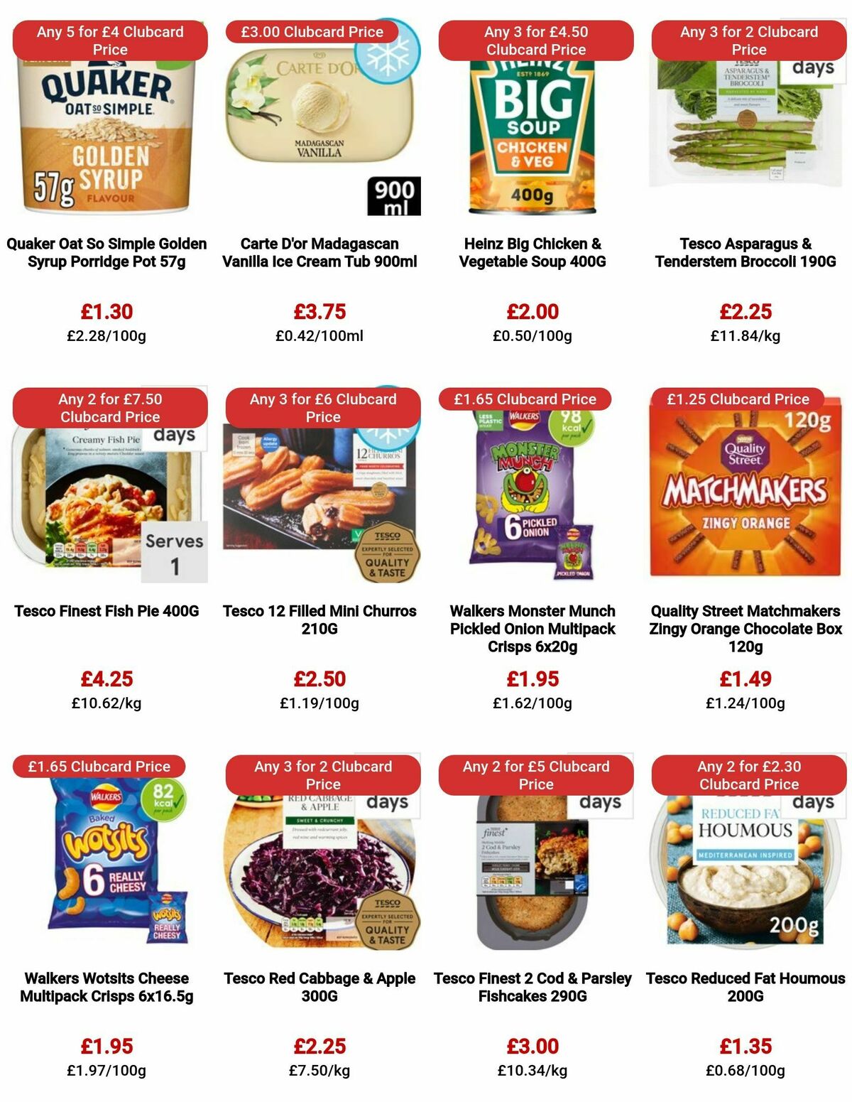 TESCO Offers from 2 November