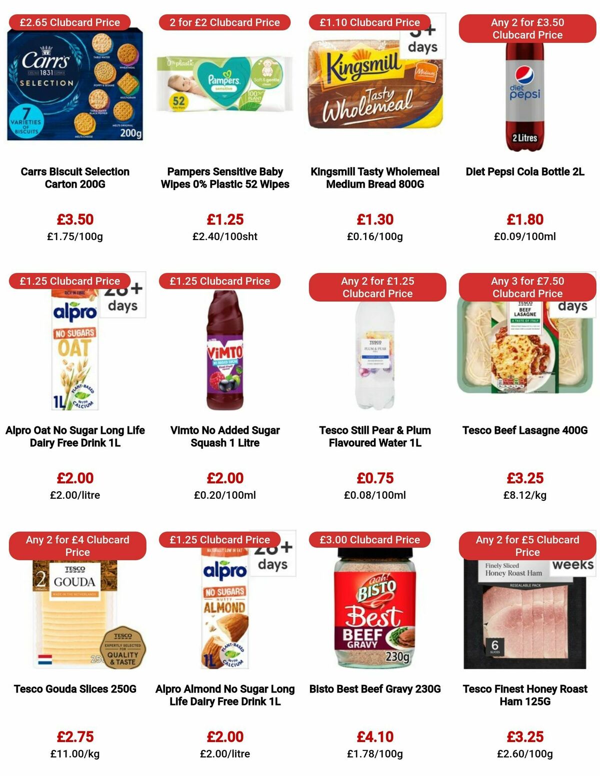 TESCO Offers from 2 November