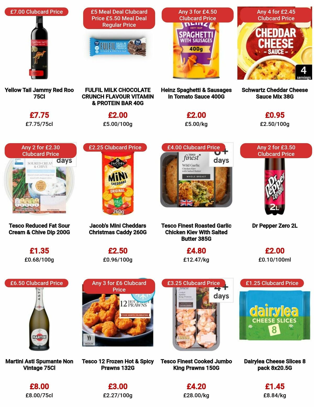 TESCO Offers from 2 November