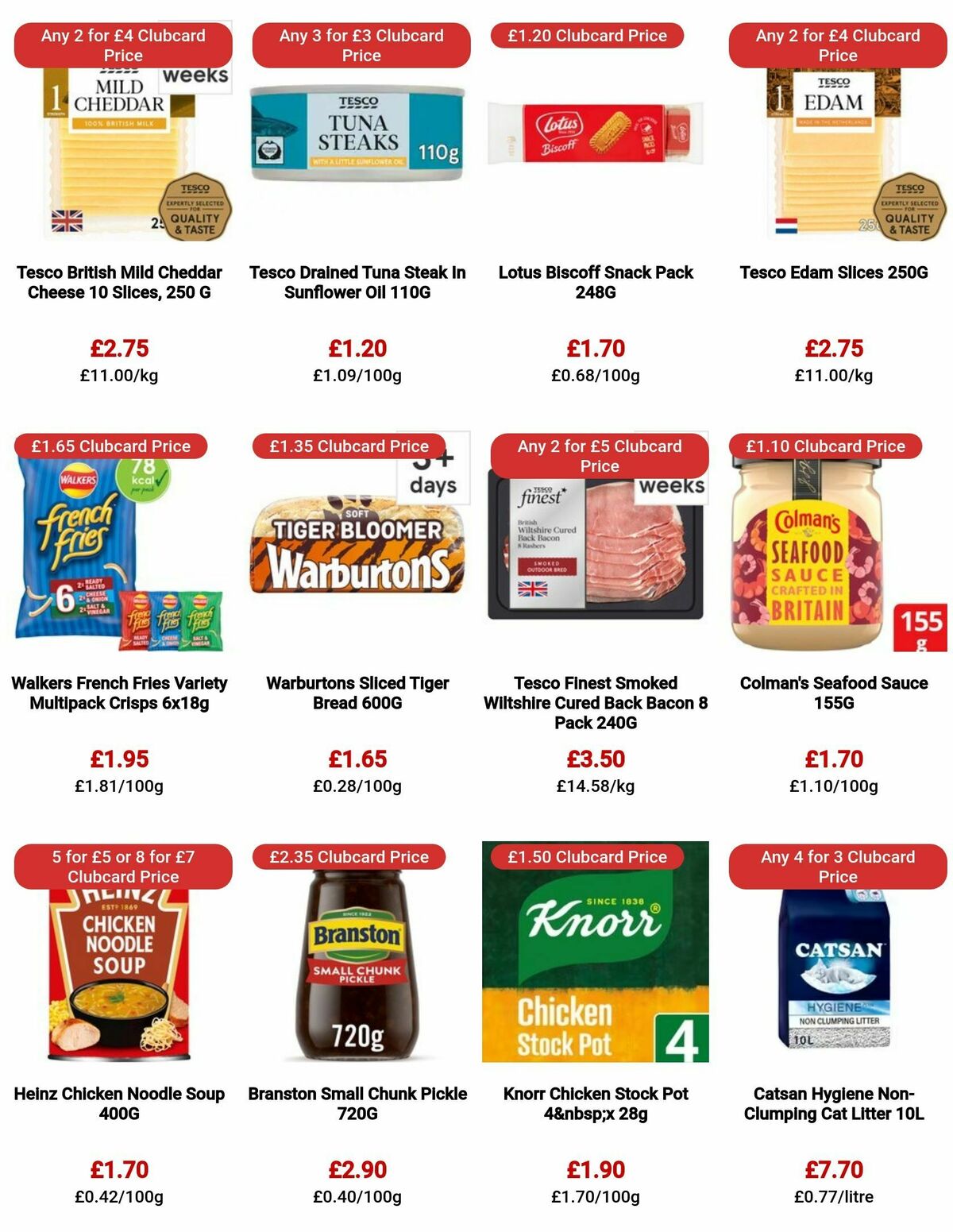 TESCO Offers from 2 November