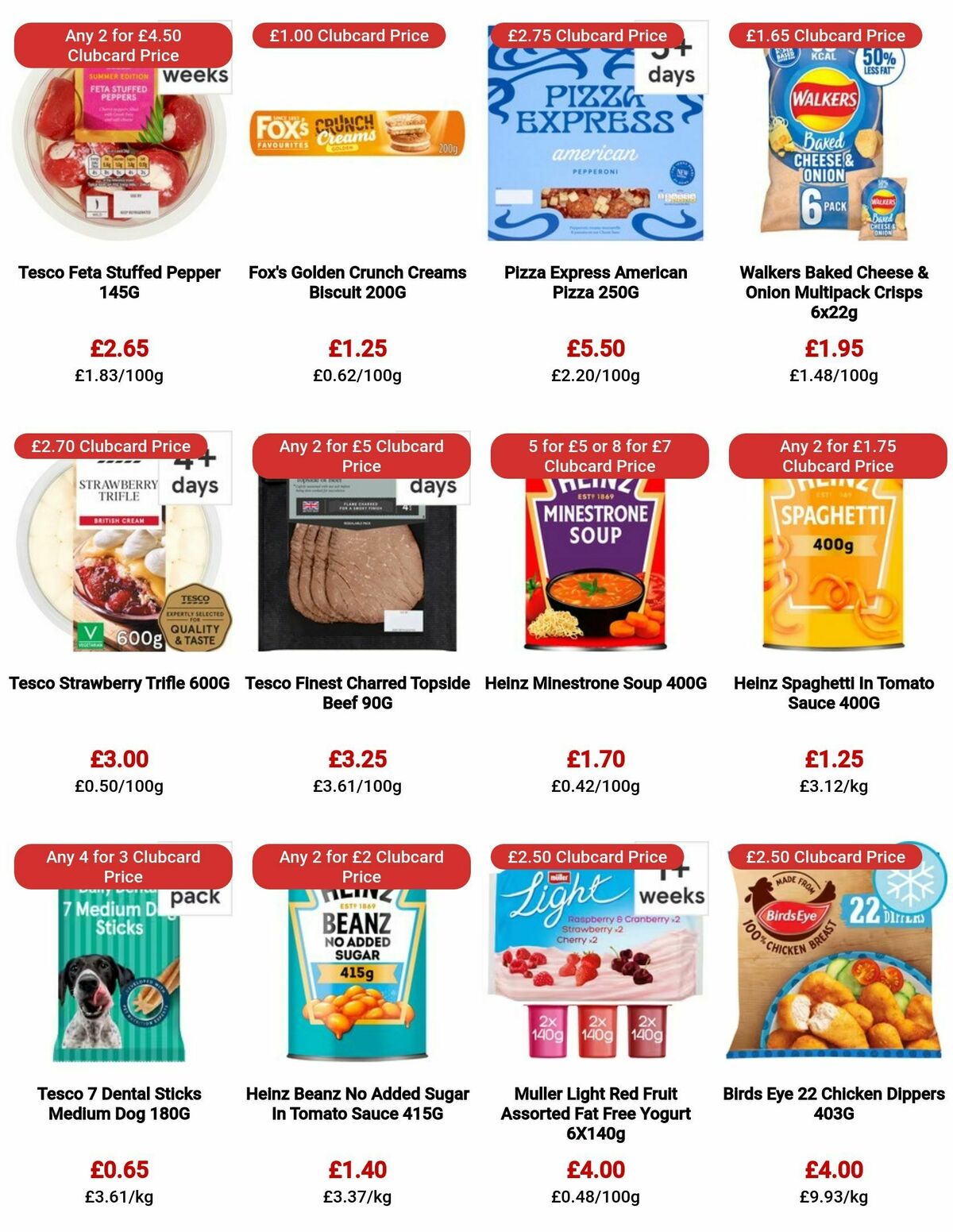 TESCO Offers from 2 November