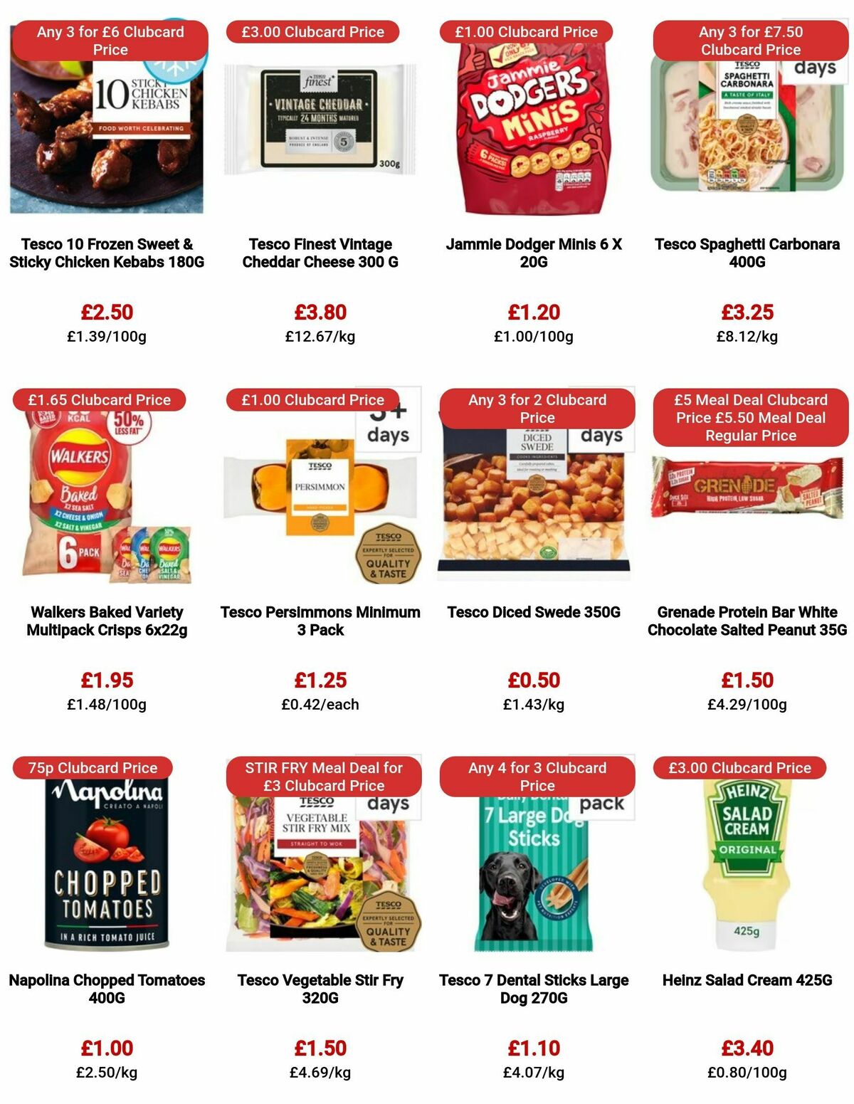 TESCO Offers from 2 November