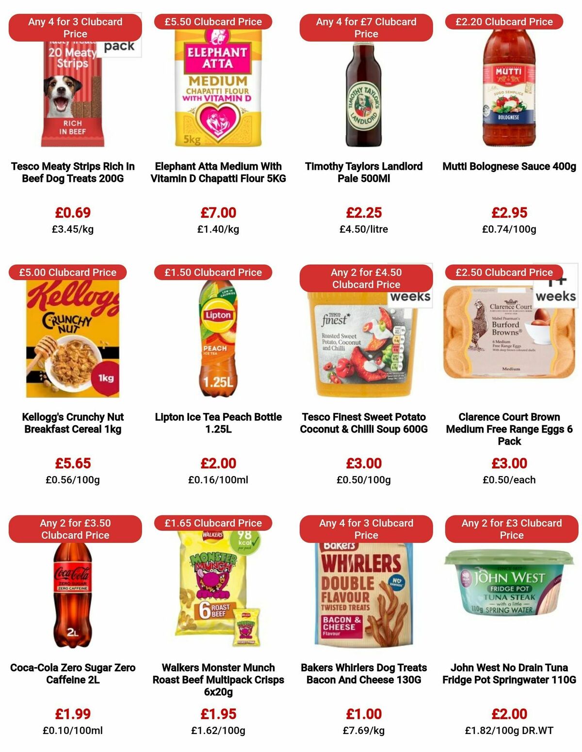 TESCO Offers from 2 November