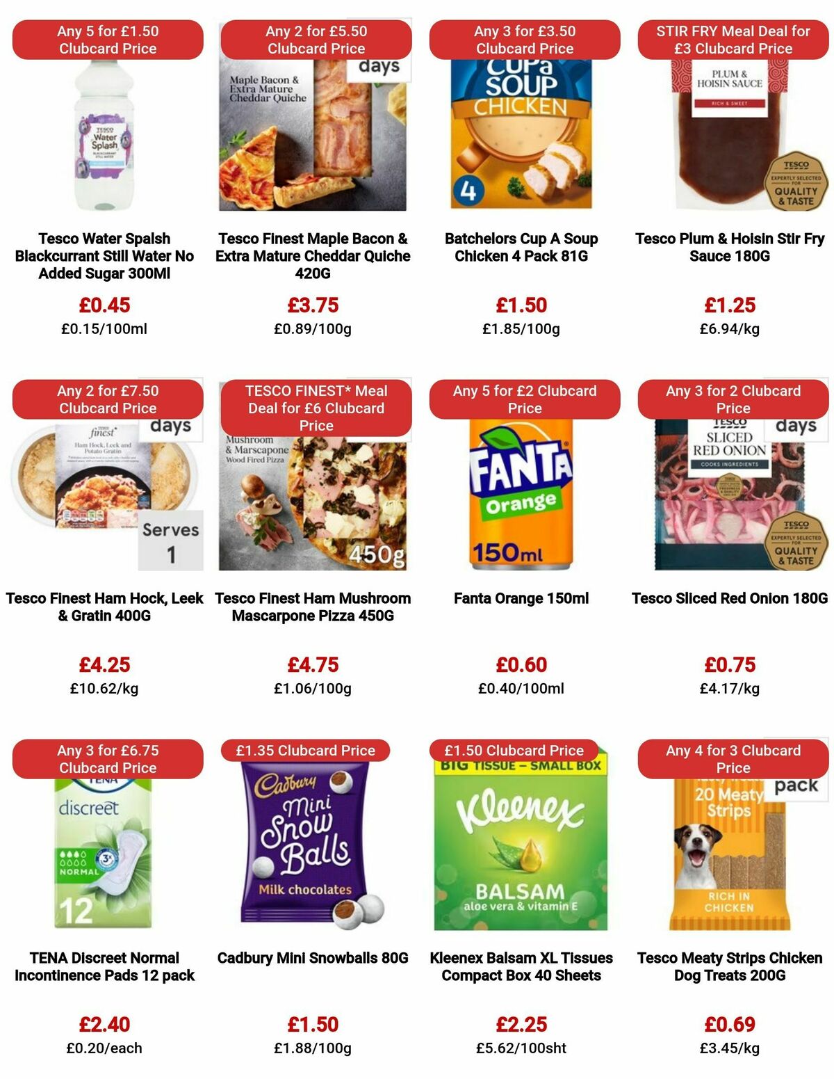 TESCO Offers from 2 November