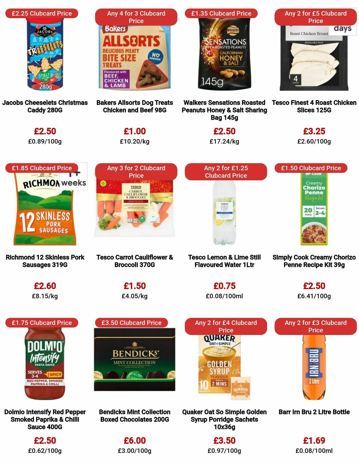 TESCO Offers from 2 November