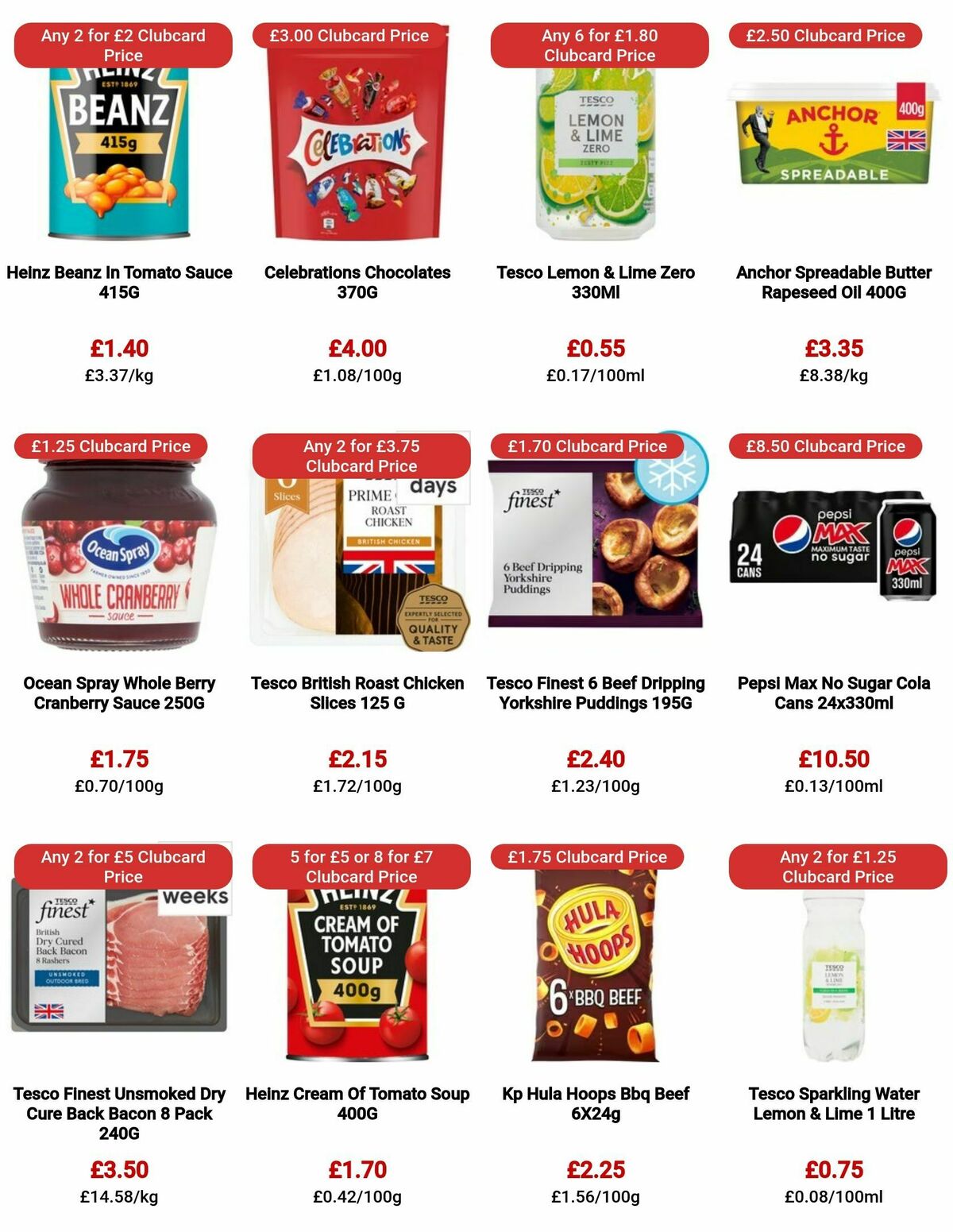 TESCO Offers from 2 November