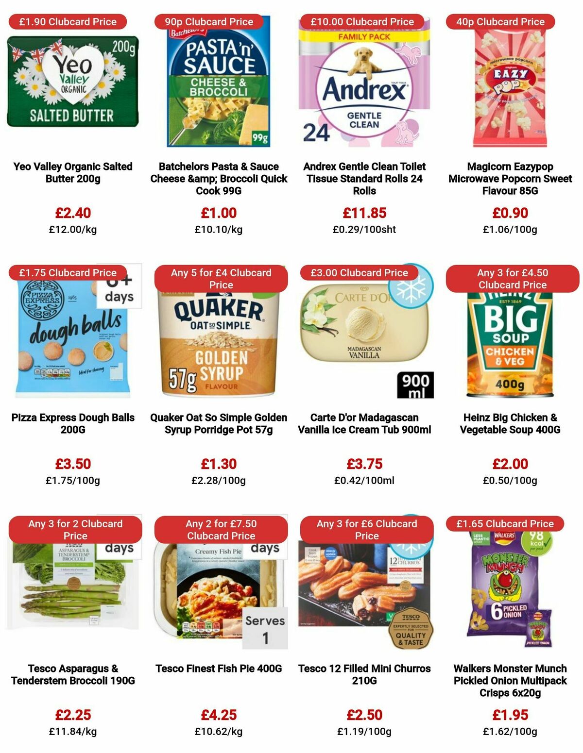 TESCO Offers from 9 November