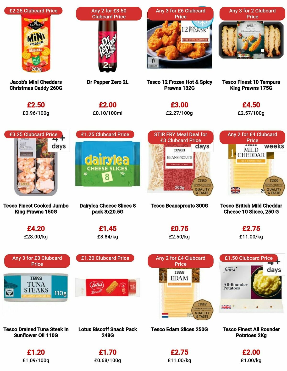 TESCO Offers from 9 November