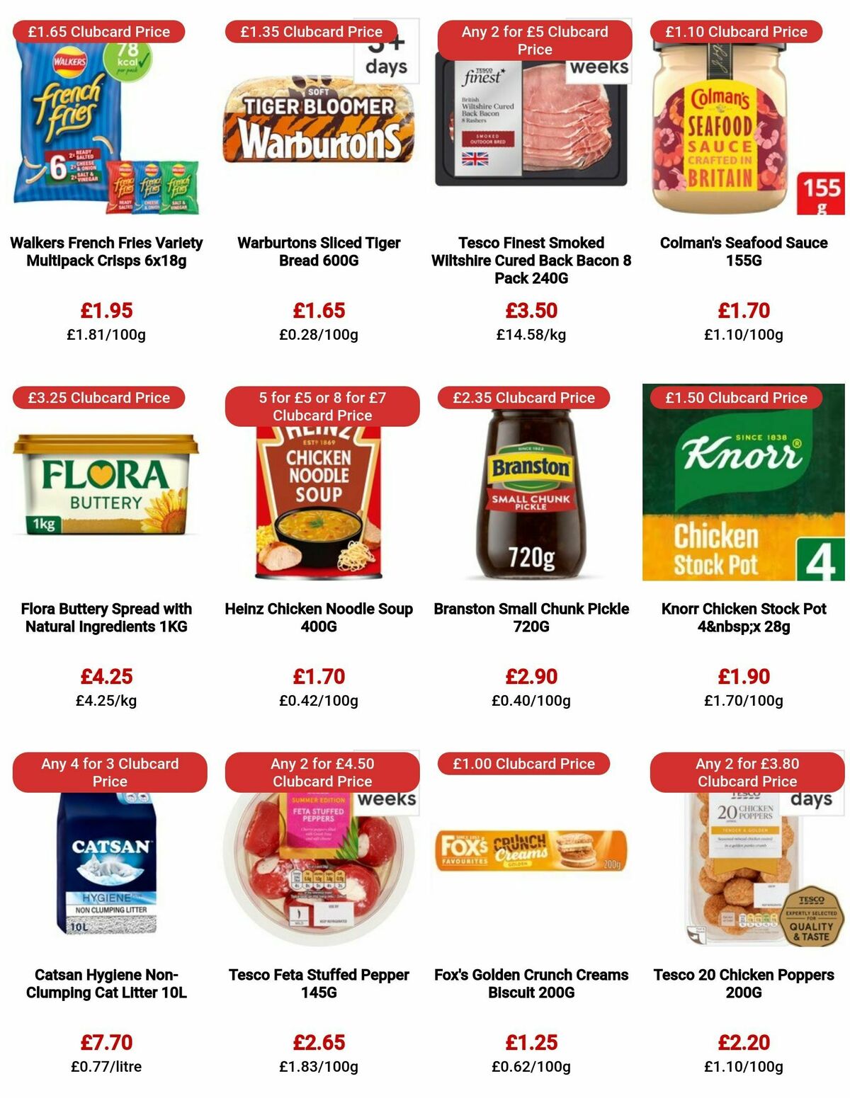 TESCO Offers from 9 November