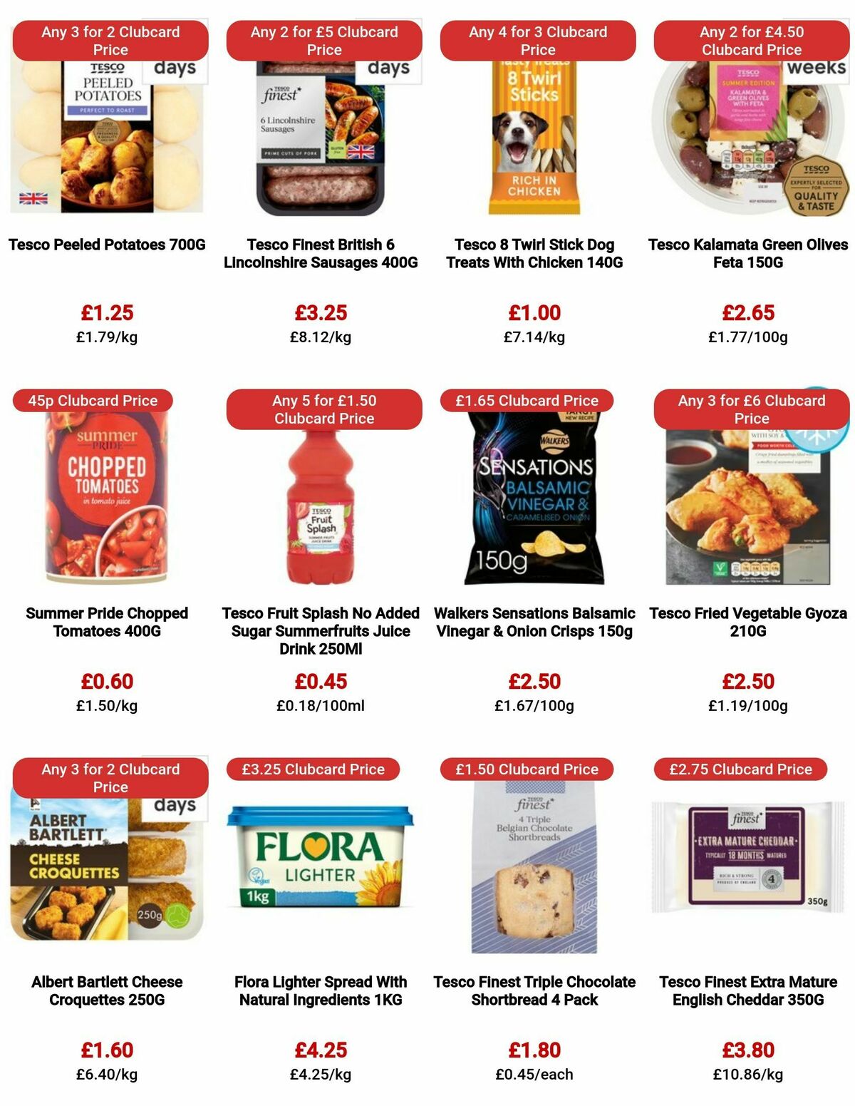 TESCO Offers from 9 November