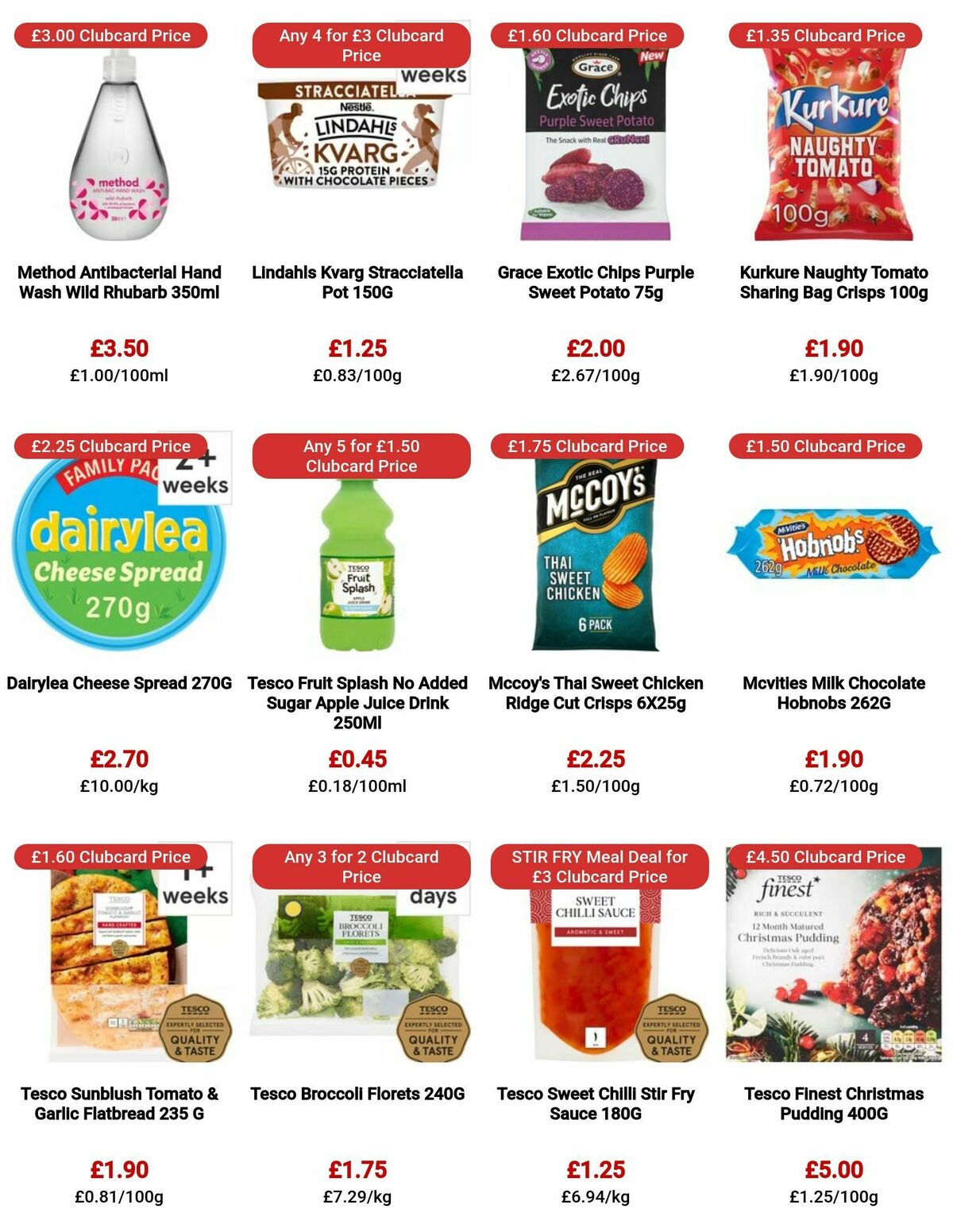 TESCO Offers from 9 November